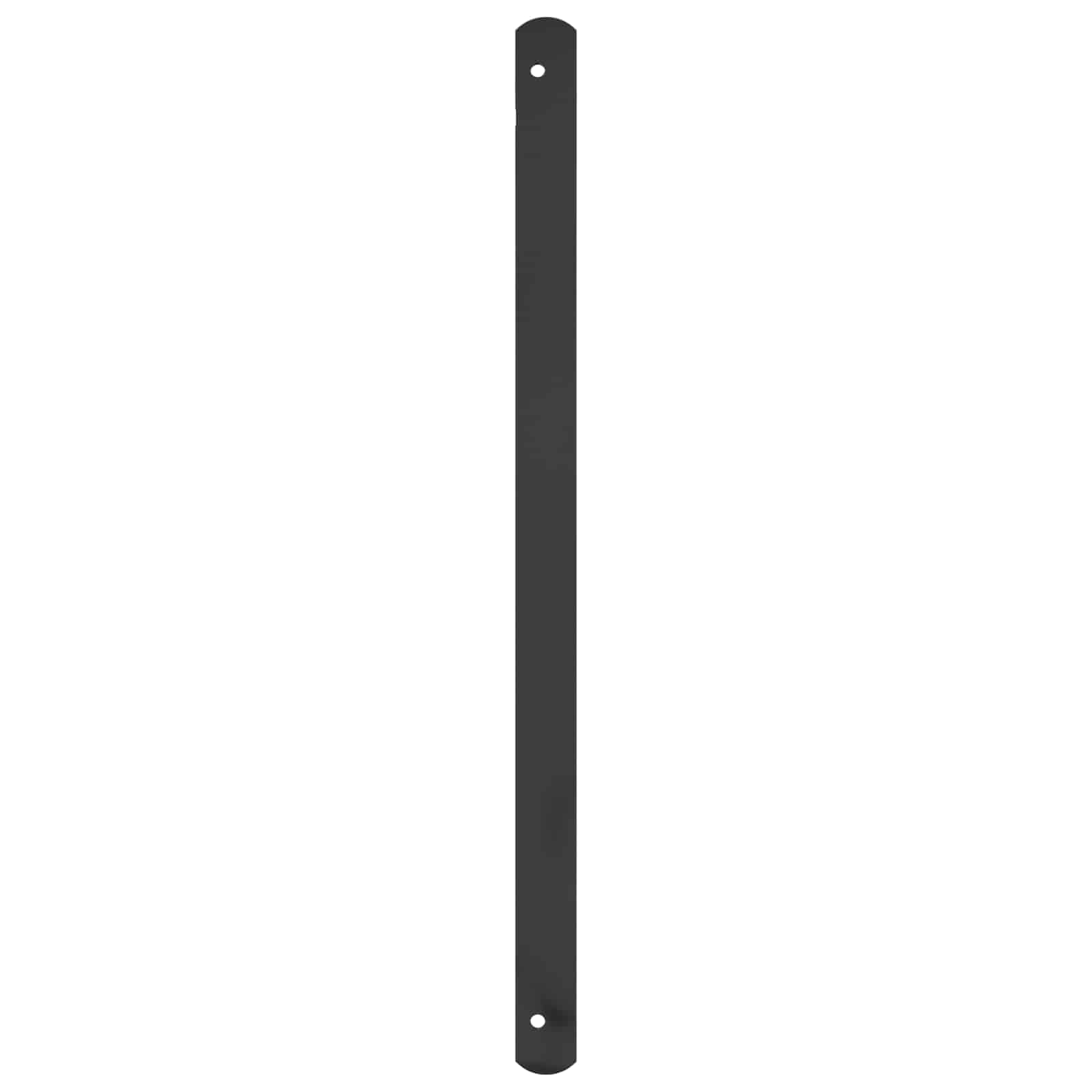 vidaXL Kratka Okienna 175 x 60 cm Stal malowana proszkowo Czarny