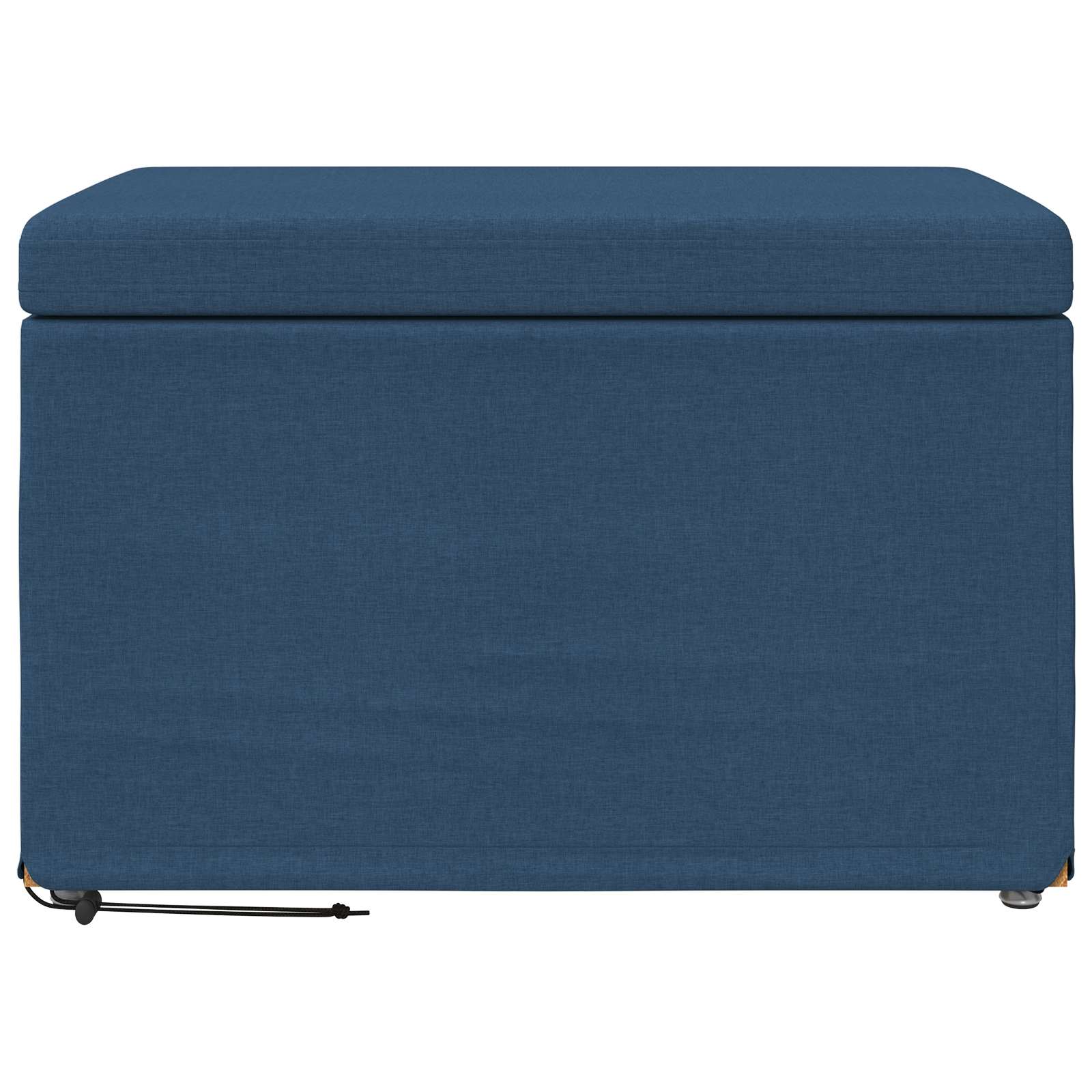 vidaXL Halka Niebieski 61 x 41 x 40 cm Tkanina i drewno inżynieryjne