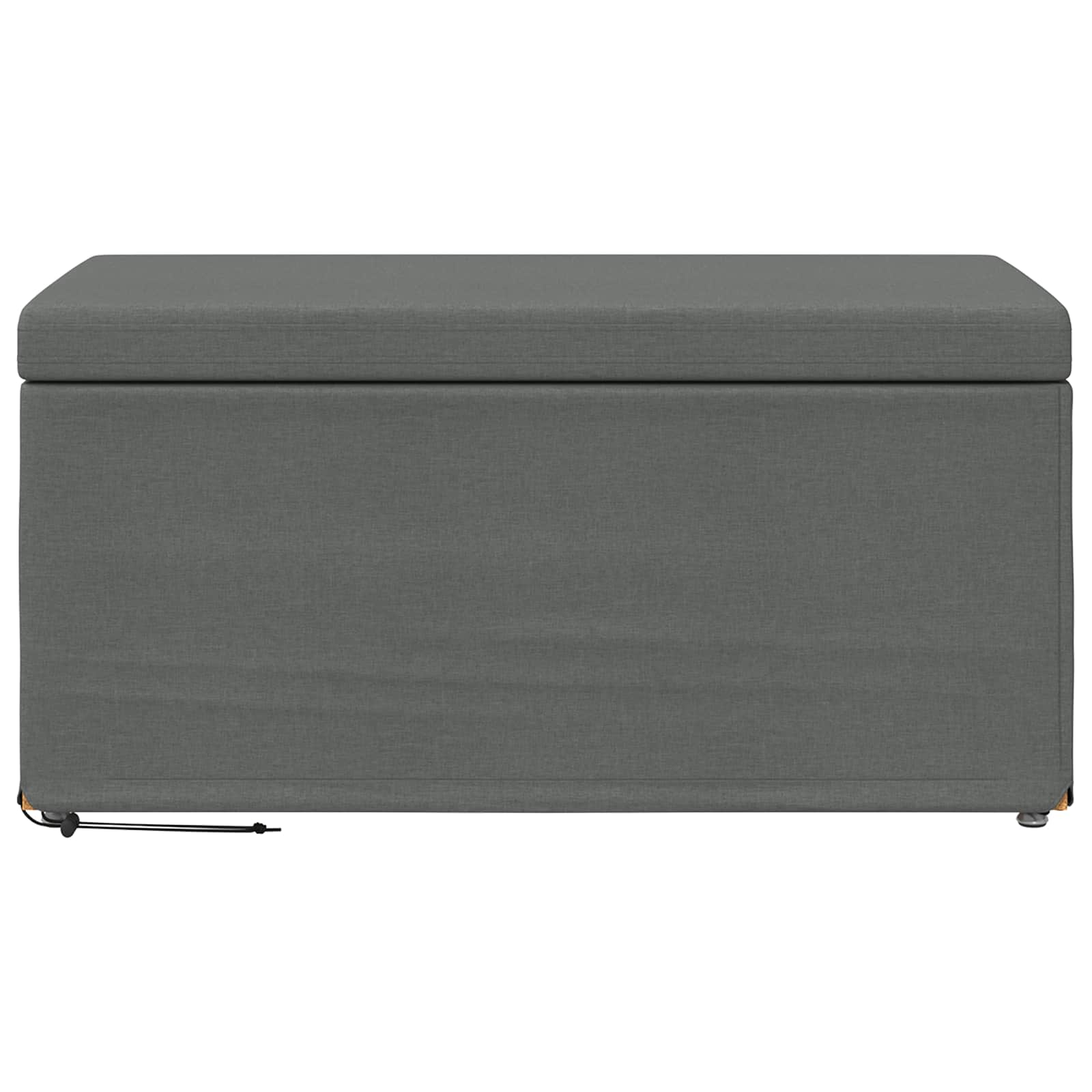 vidaXL Halka Ciemnoszary 81 x 41 x 40 cm Tkanina i drewno inżynieryjne