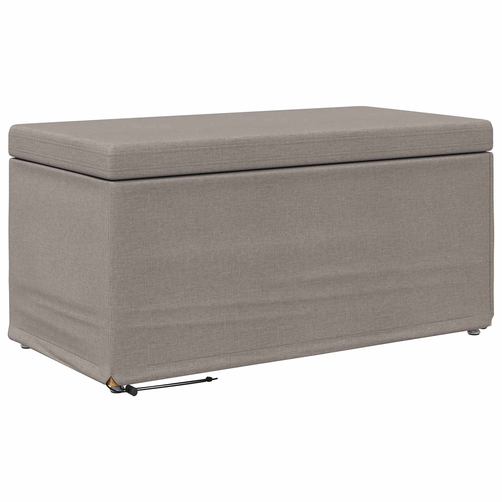vidaXL Halka Ciemnoszary 81 x 41 x 40 cm Tkanina i drewno inżynieryjne