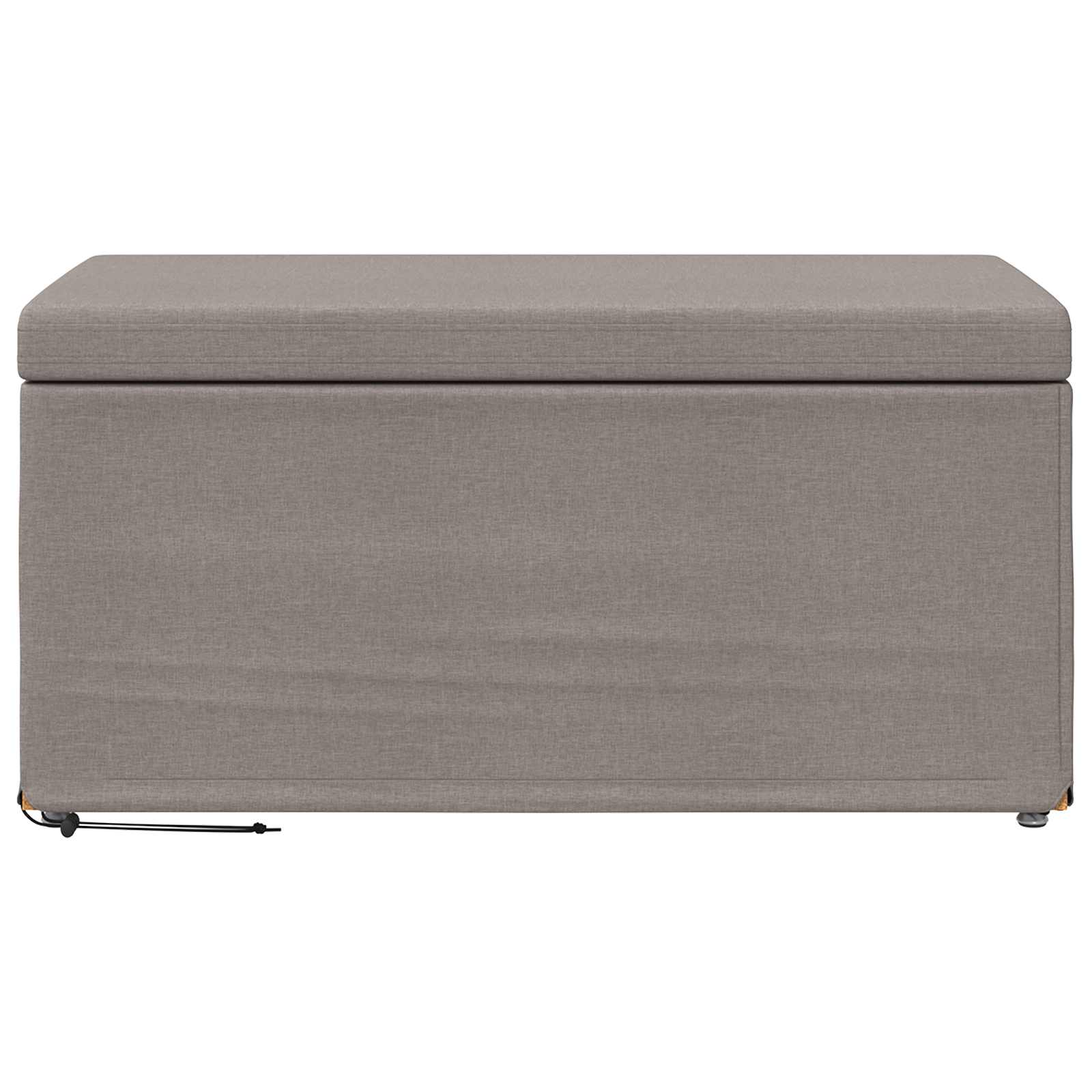vidaXL Halka Ciemnoszary 81 x 41 x 40 cm Tkanina i drewno inżynieryjne