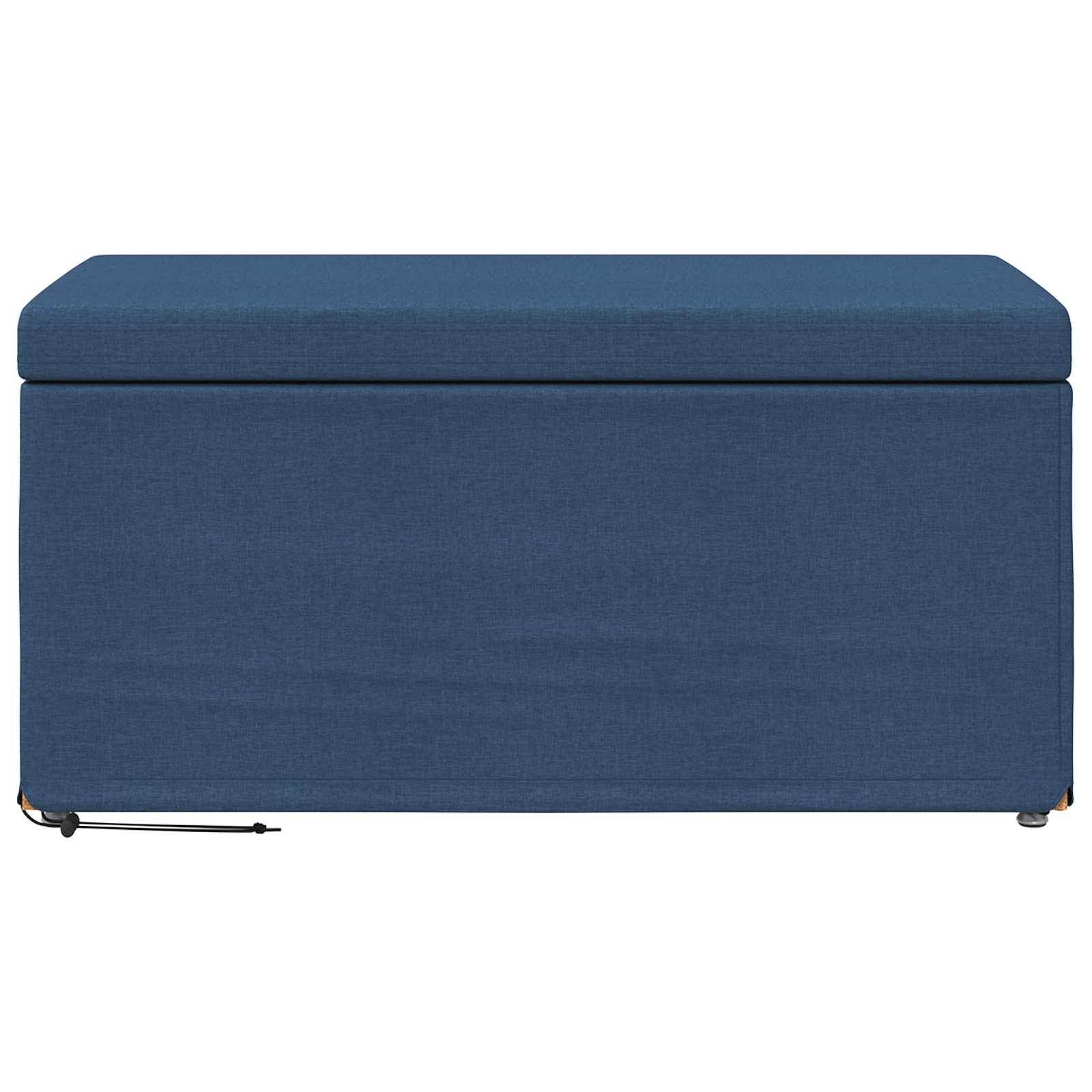 vidaXL Halka Niebieski 81 x 41 x 40 cm Tkanina i drewno inżynieryjne