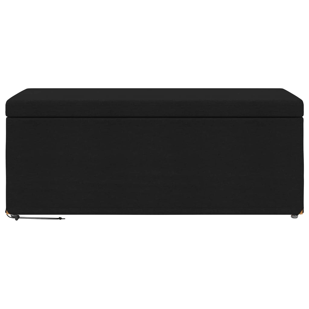 vidaXL Halka Czarny 101 x 41 x 40 cm Tkanina i drewno inżynieryjne