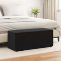 vidaXL Halka Czarny 101 x 41 x 40 cm Welur i drewno inżynieryjne