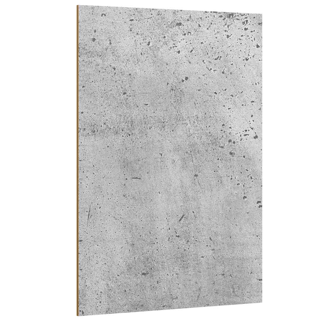 vidaXL Panele dekoracyjne 150 pcs Betonowy szary 15 x 21 x 0.27 cm