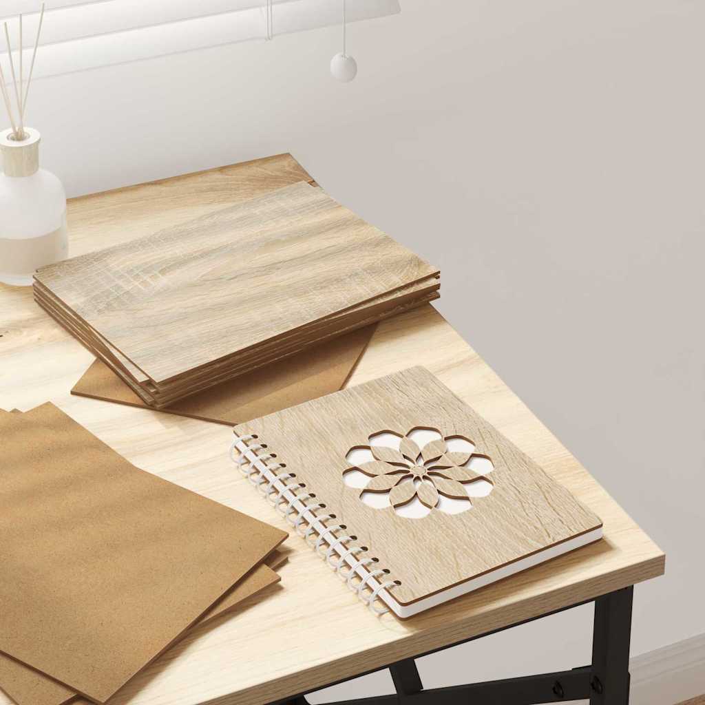 vidaXL Panele dekoracyjne 150 pcs Dąb Sonoma 21 x 30 x 0,27 cm