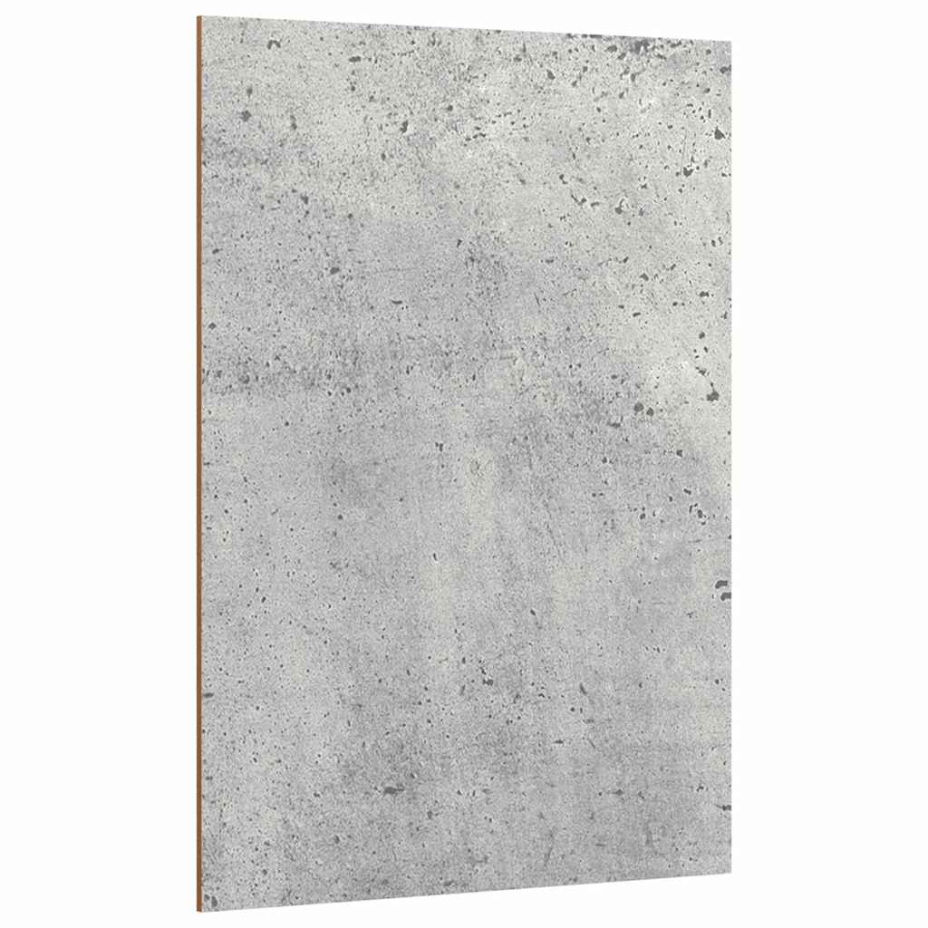vidaXL Panele dekoracyjne 12 pcs Betonowy szary 21 x 30 x 0,27 cm
