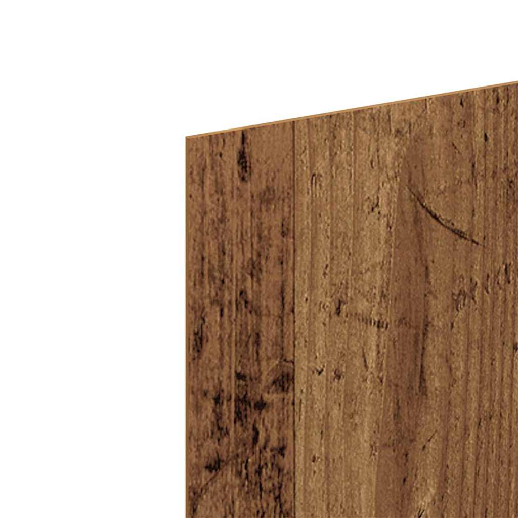 vidaXL Panele dekoracyjne 50 pcs Stare drewno 21 x 30 x 0,27 cm