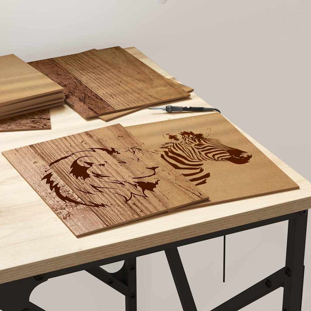 vidaXL Panele dekoracyjne 50 pcs Stare drewno 21 x 30 x 0,27 cm