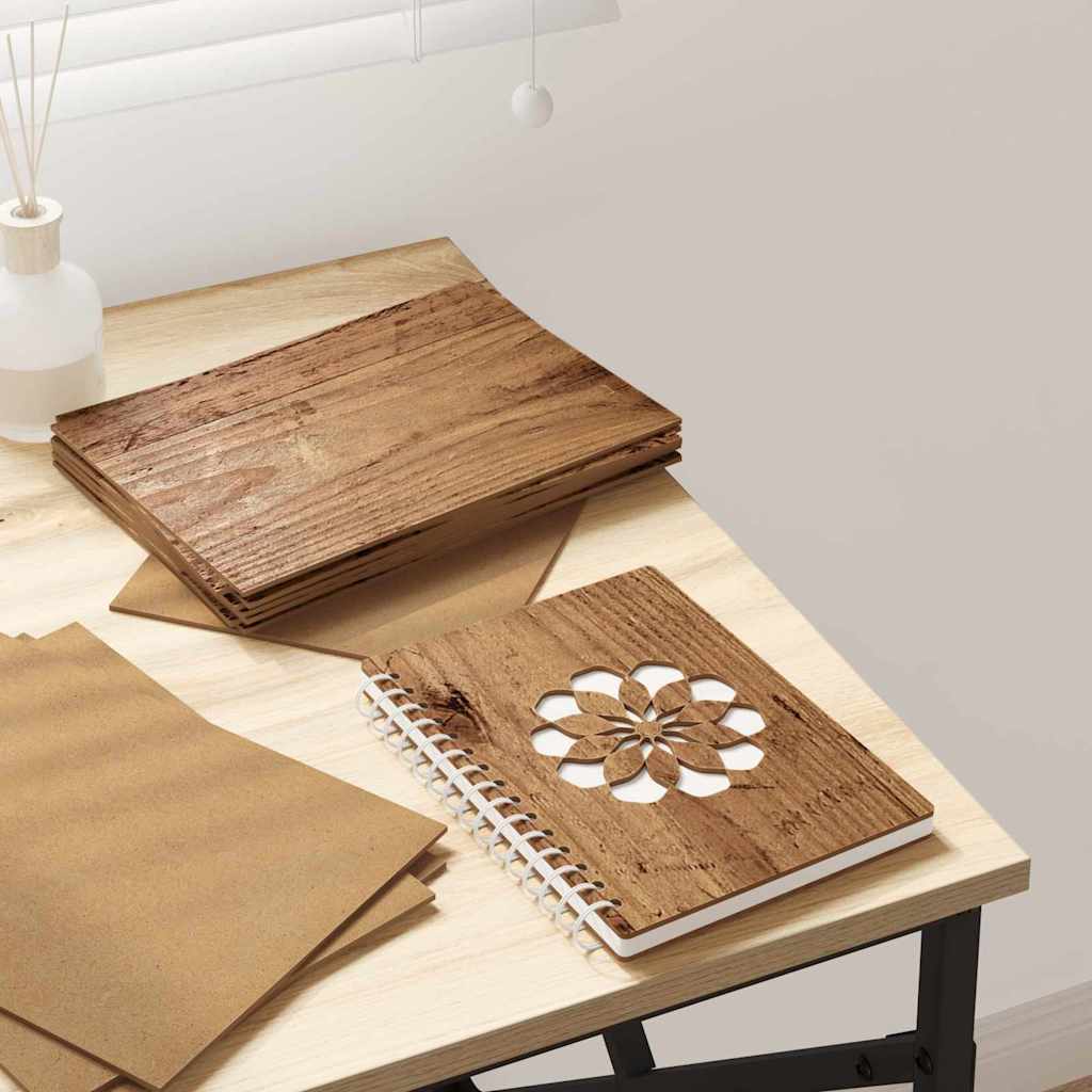vidaXL Panele dekoracyjne 150 pcs Stare drewno 21 x 30 x 0,27 cm