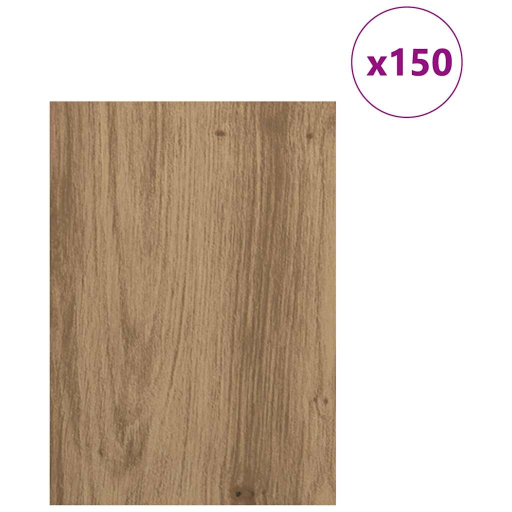 vidaXL Panele dekoracyjne 150 pcs Dąb rzemieślniczy 21 x 30 x 0,27 cm