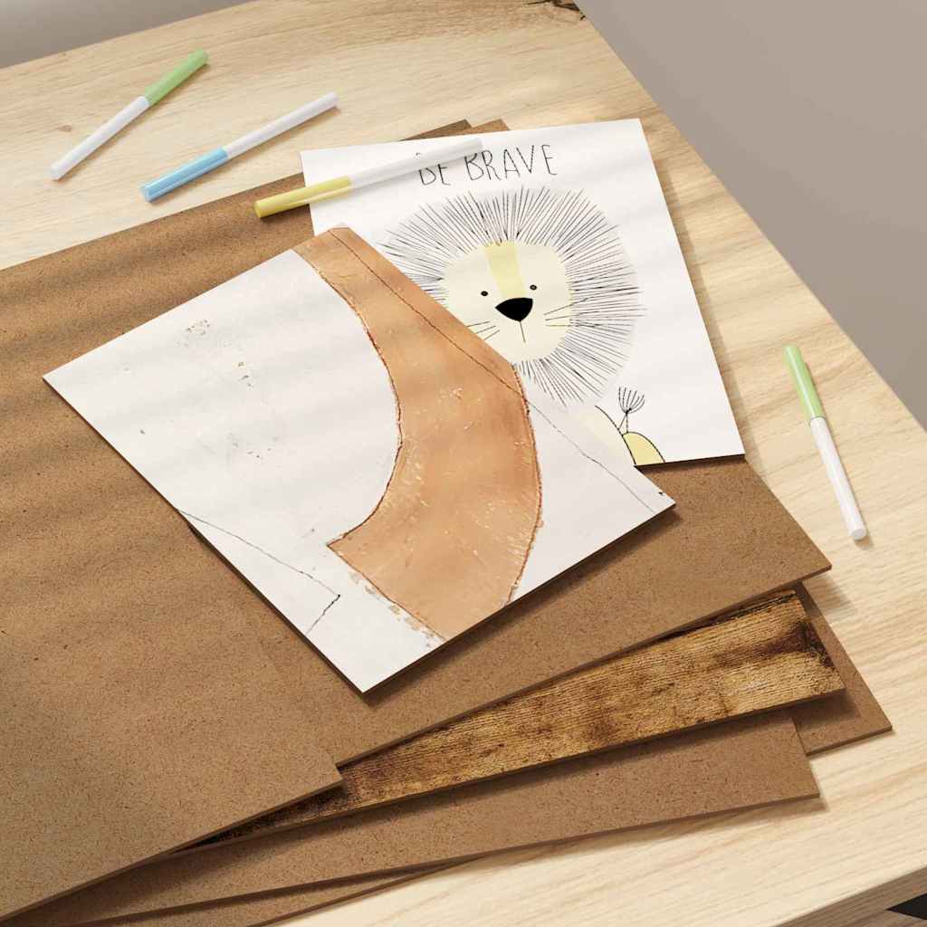 vidaXL Panele dekoracyjne 50 pcs Dąb wędzony 30 x 42 x 0,27 cm