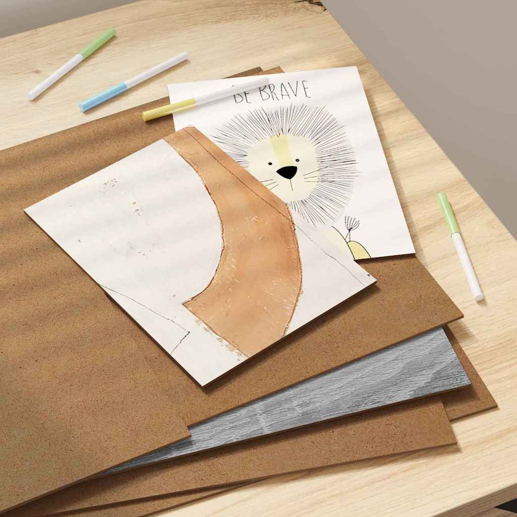 vidaXL Panele dekoracyjne 50 pcs Szary Sonoma 30 x 42 x 0,27 cm