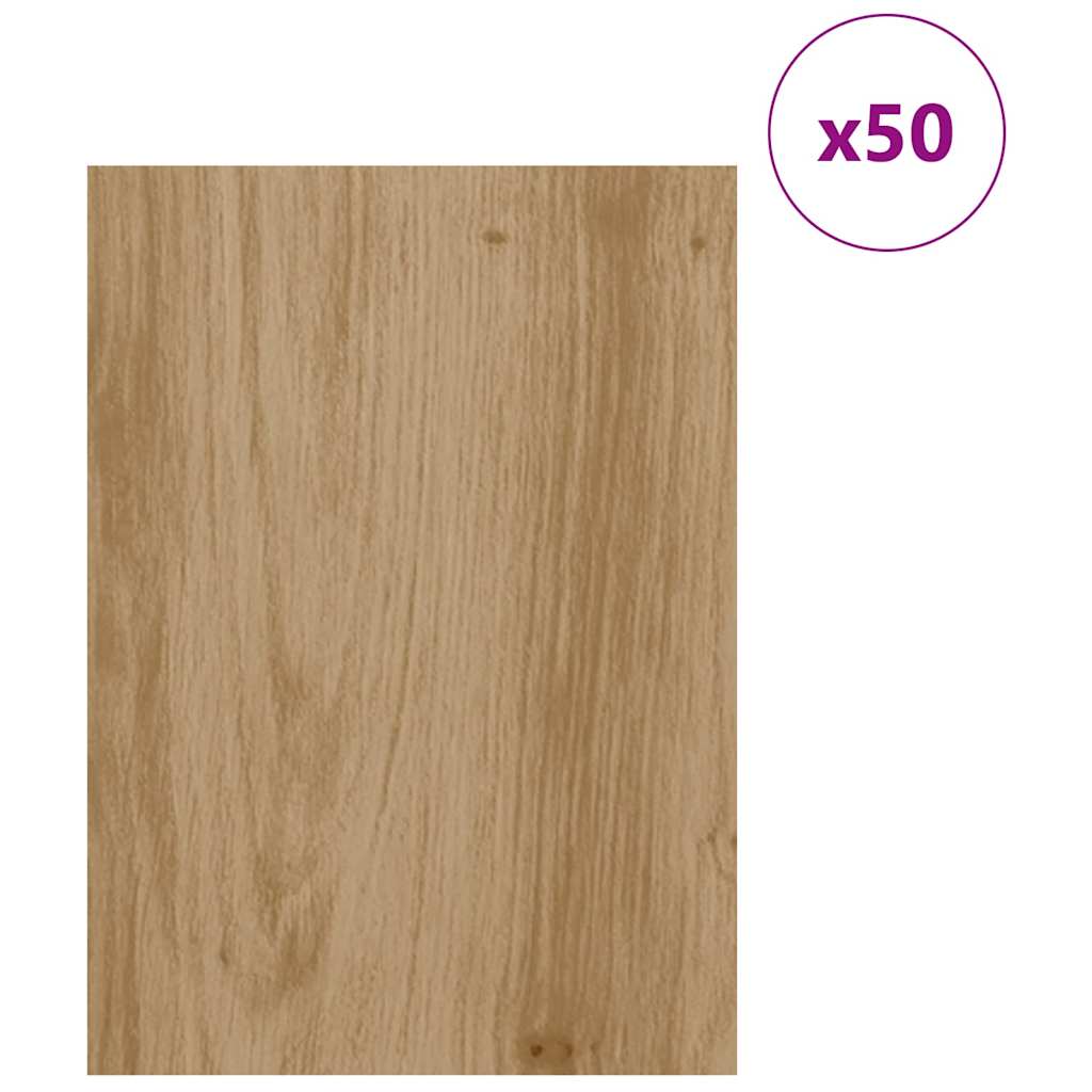 vidaXL Panele dekoracyjne 50 pcs Dąb rzemieślniczy 30 x 42 x 0,27 cm