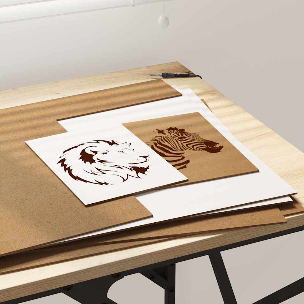 vidaXL Panele dekoracyjne 12 pcs Biały 40 x 60 x 0.27 cm