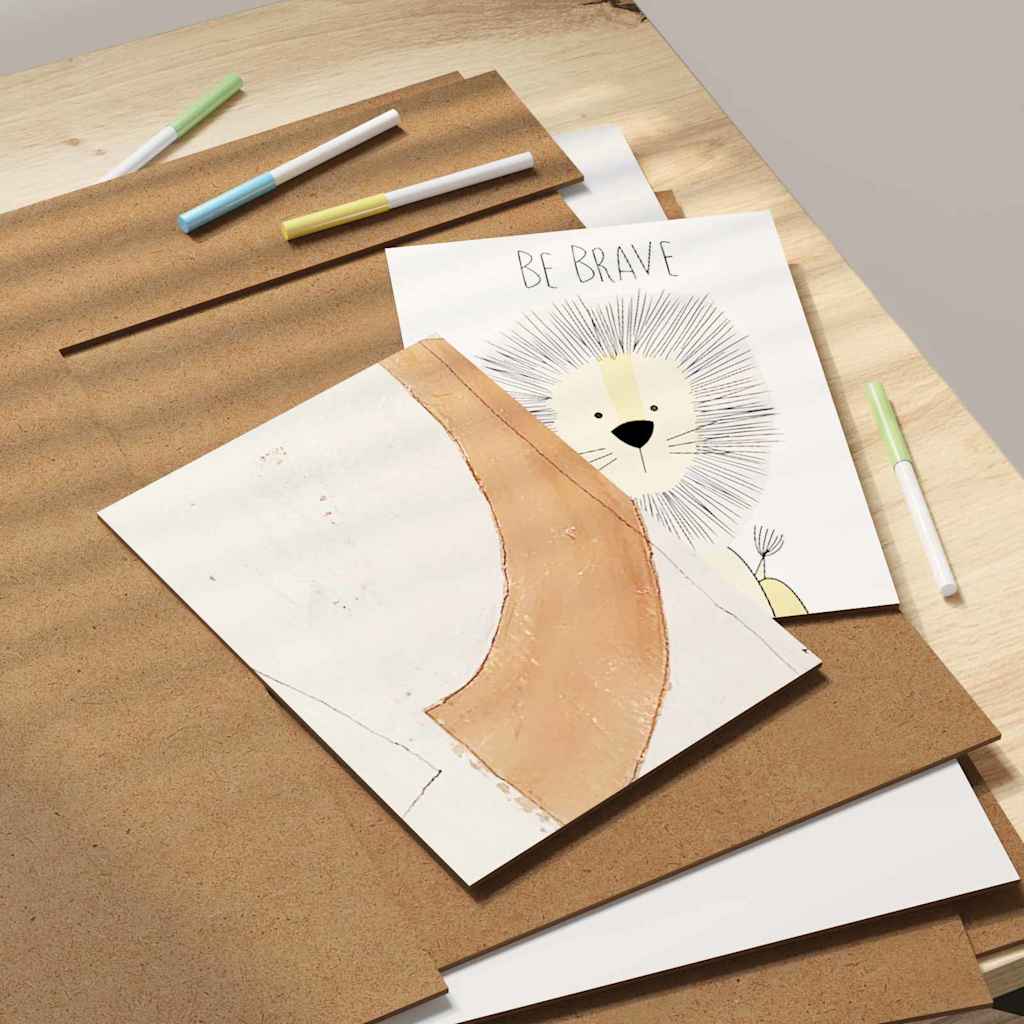 vidaXL Panele dekoracyjne 50 pcs Biały 40 x 60 x 0.27 cm