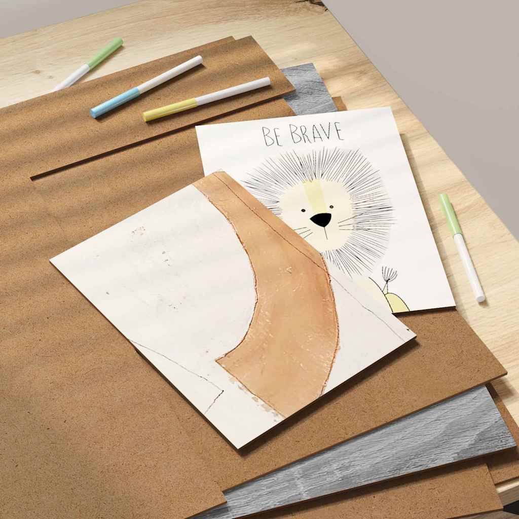 vidaXL Panele dekoracyjne 12 pcs Szary Sonoma 40 x 60 x 0.27 cm