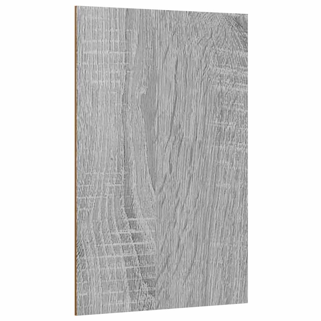 vidaXL Panele dekoracyjne 12 pcs Szary Sonoma 40 x 60 x 0.27 cm
