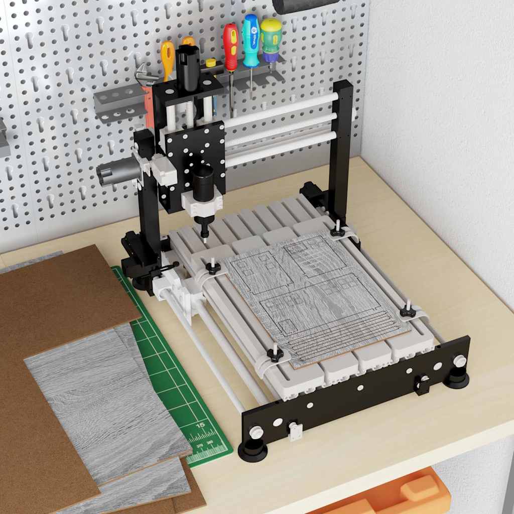 vidaXL Panele dekoracyjne 50 pcs Szary Sonoma 40 x 60 x 0.27 cm