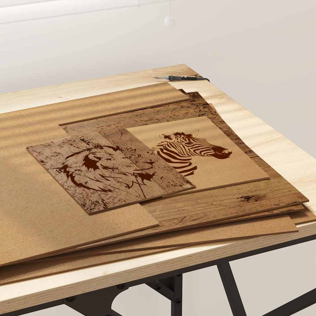 vidaXL Panele dekoracyjne 12 pcs Stare drewno 40 x 60 x 0.27 cm