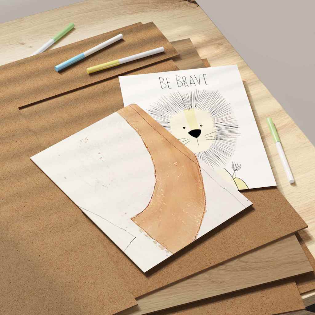 vidaXL Panele dekoracyjne 50 pcs Dąb rzemieślniczy 40 x 60 x 0.27 cm