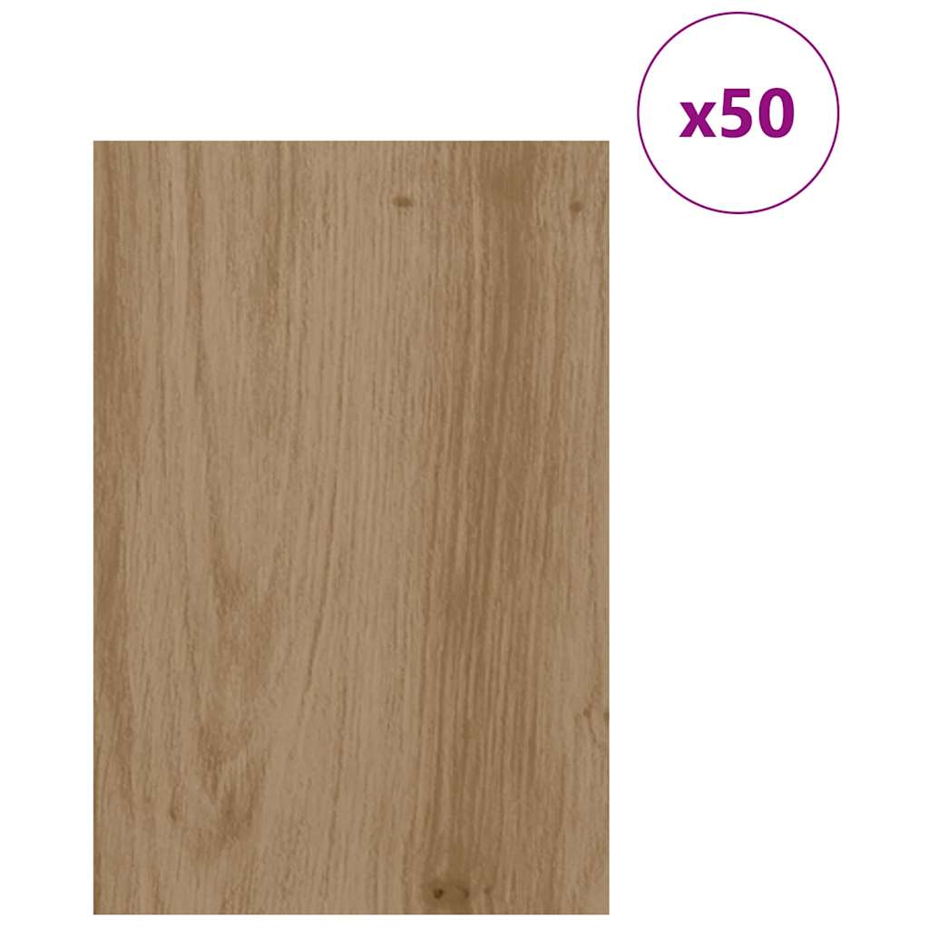vidaXL Panele dekoracyjne 50 pcs Dąb rzemieślniczy 40 x 60 x 0.27 cm