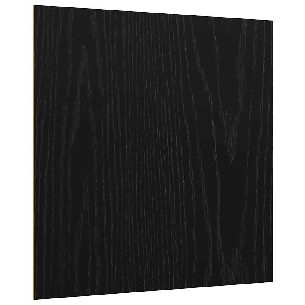 vidaXL Panele dekoracyjne 50 pcs Czarny Dąb 30 x 30 x 0.27 cm