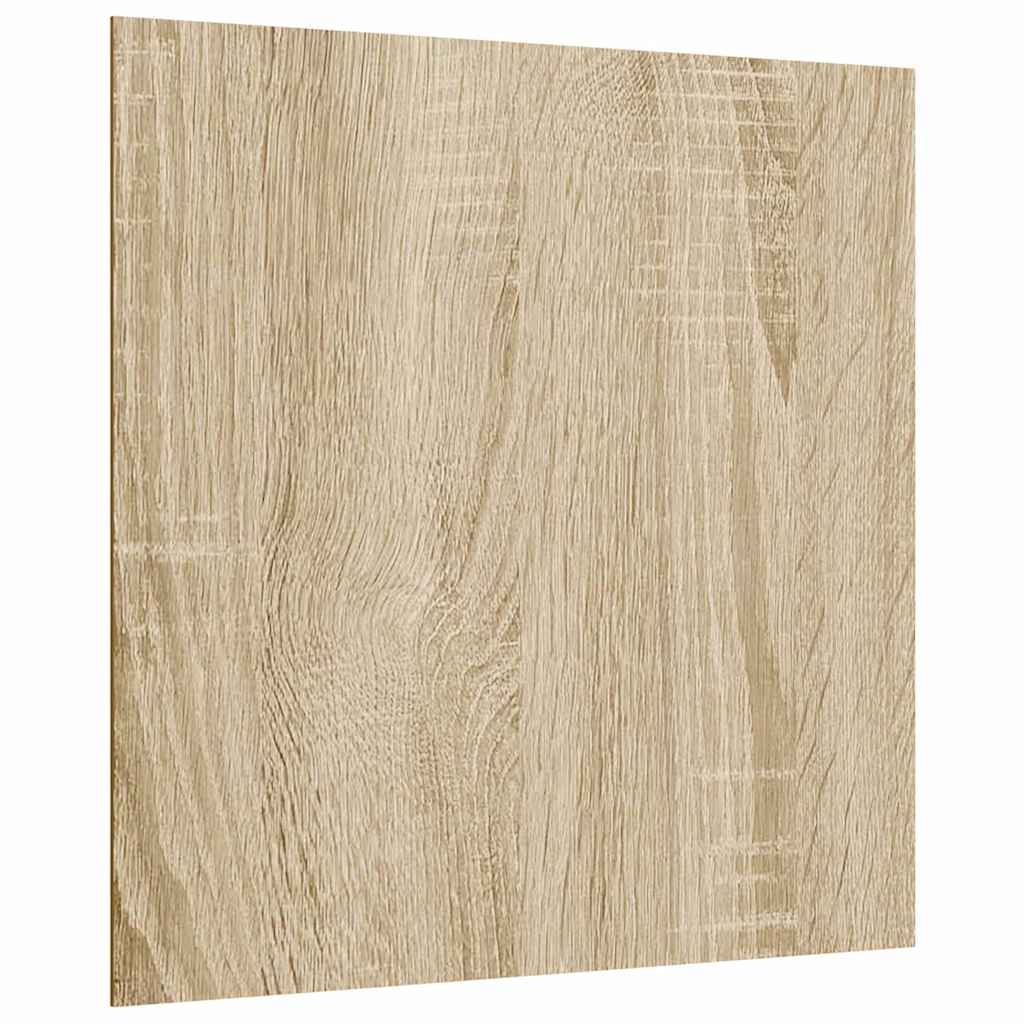vidaXL Panele dekoracyjne 12 pcs Dąb Sonoma 30 x 30 x 0.27 cm