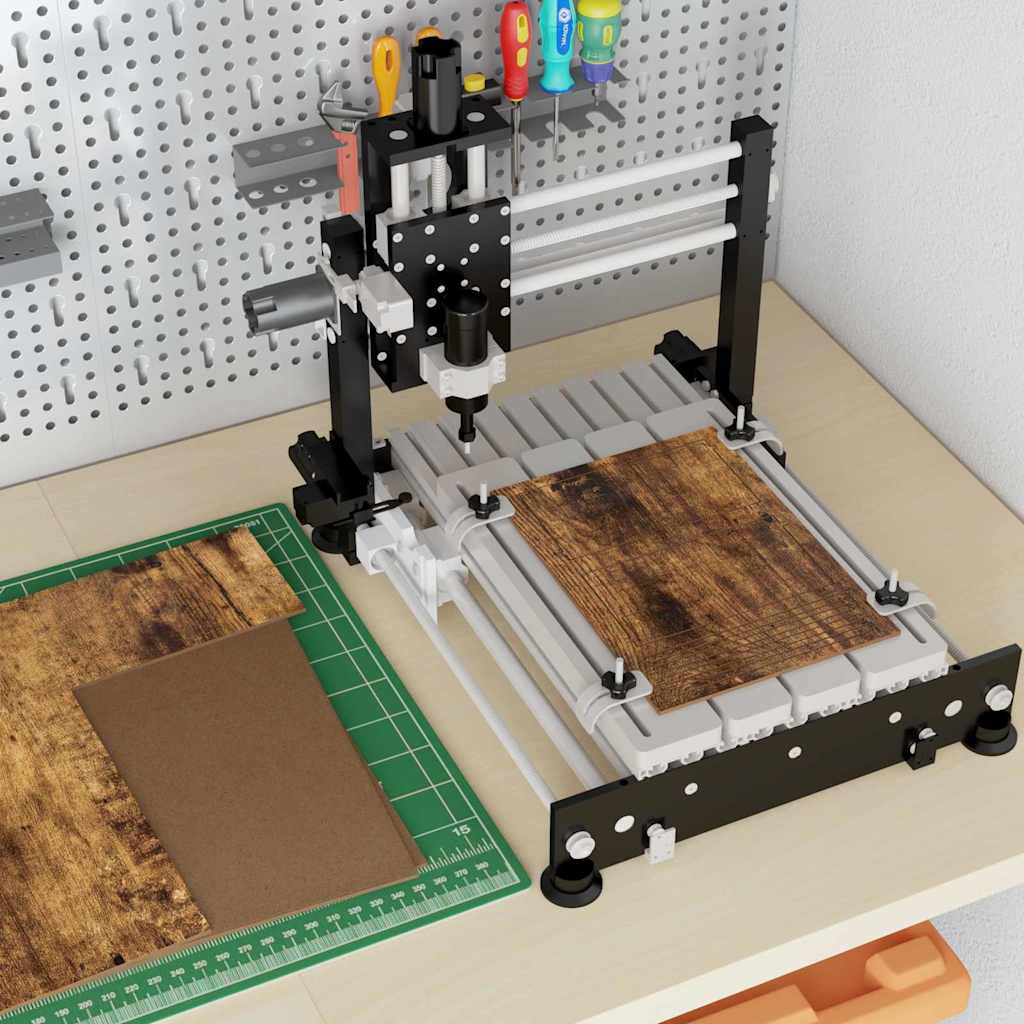 vidaXL Panele dekoracyjne 12 pcs Dąb wędzony 30 x 30 x 0.27 cm