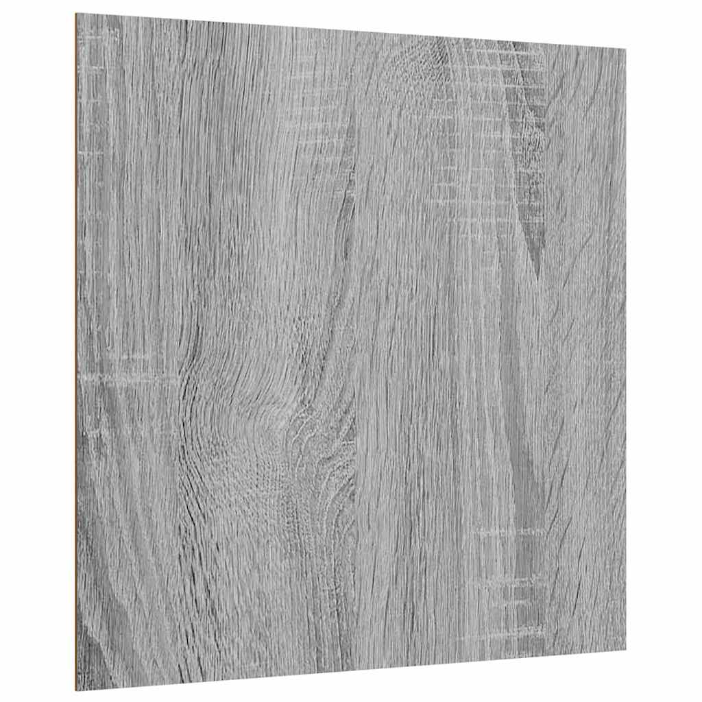 vidaXL Panele dekoracyjne 12 pcs Szary Sonoma 30 x 30 x 0.27 cm