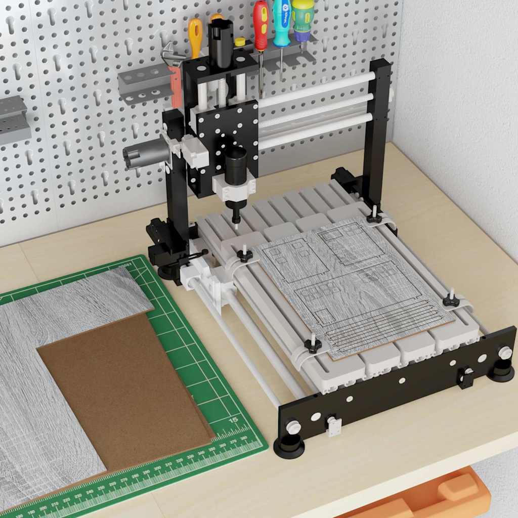 vidaXL Panele dekoracyjne 50 pcs Szary Sonoma 30 x 30 x 0.27 cm