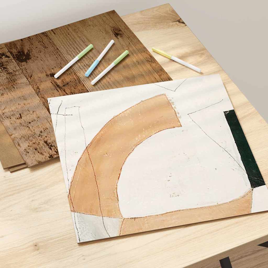vidaXL Panele dekoracyjne 50 pcs Stare drewno 30 x 30 x 0.27 cm