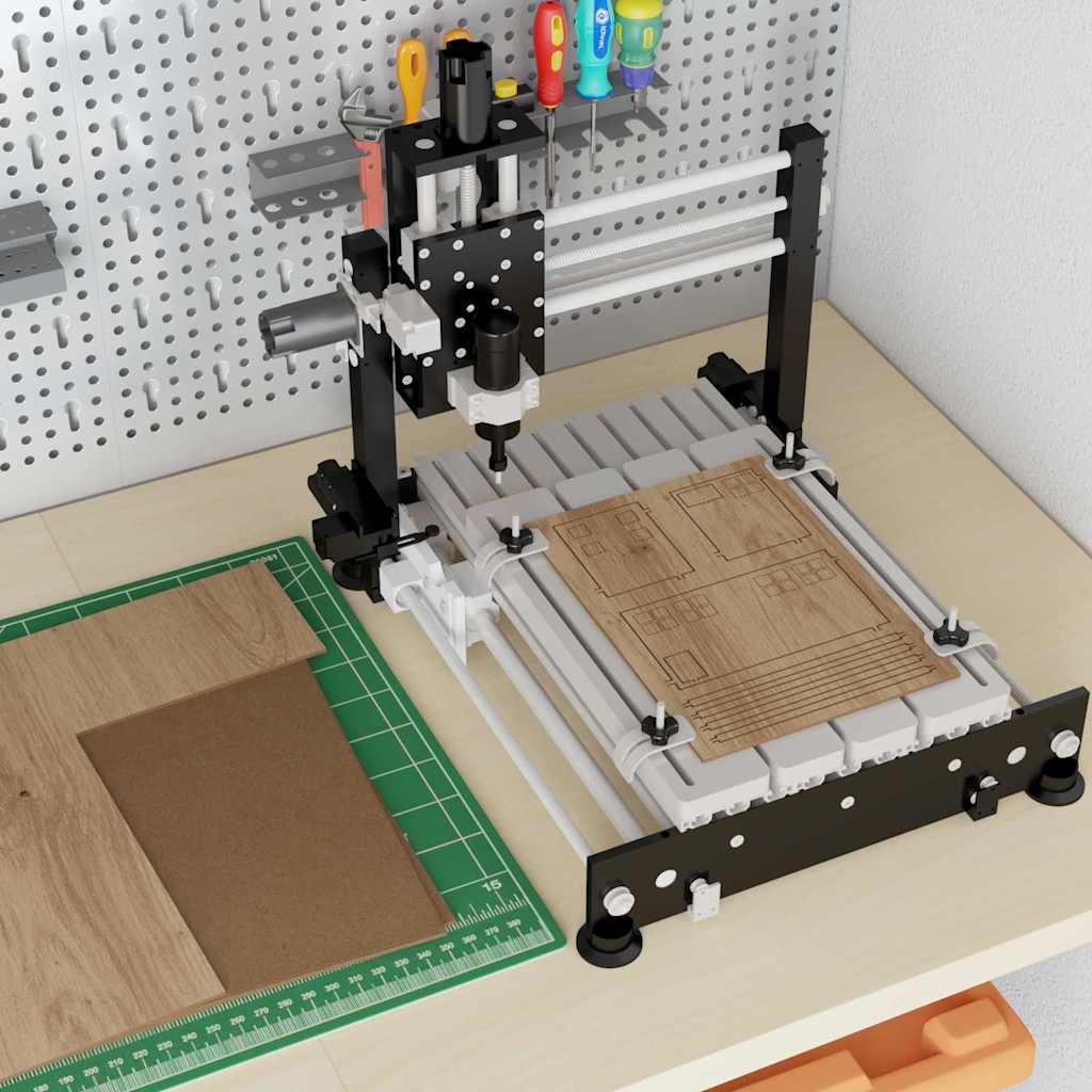 vidaXL Panele dekoracyjne 50 pcs Dąb rzemieślniczy 30 x 30 x 0.27 cm