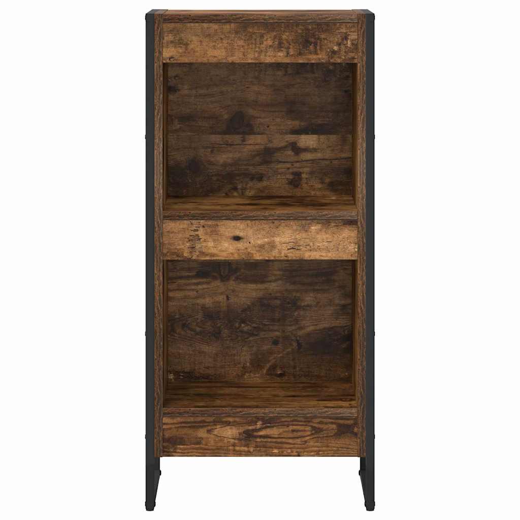 vidaXL Szafka na książki Dąb dymny 40 x 30 x 86,5 cm