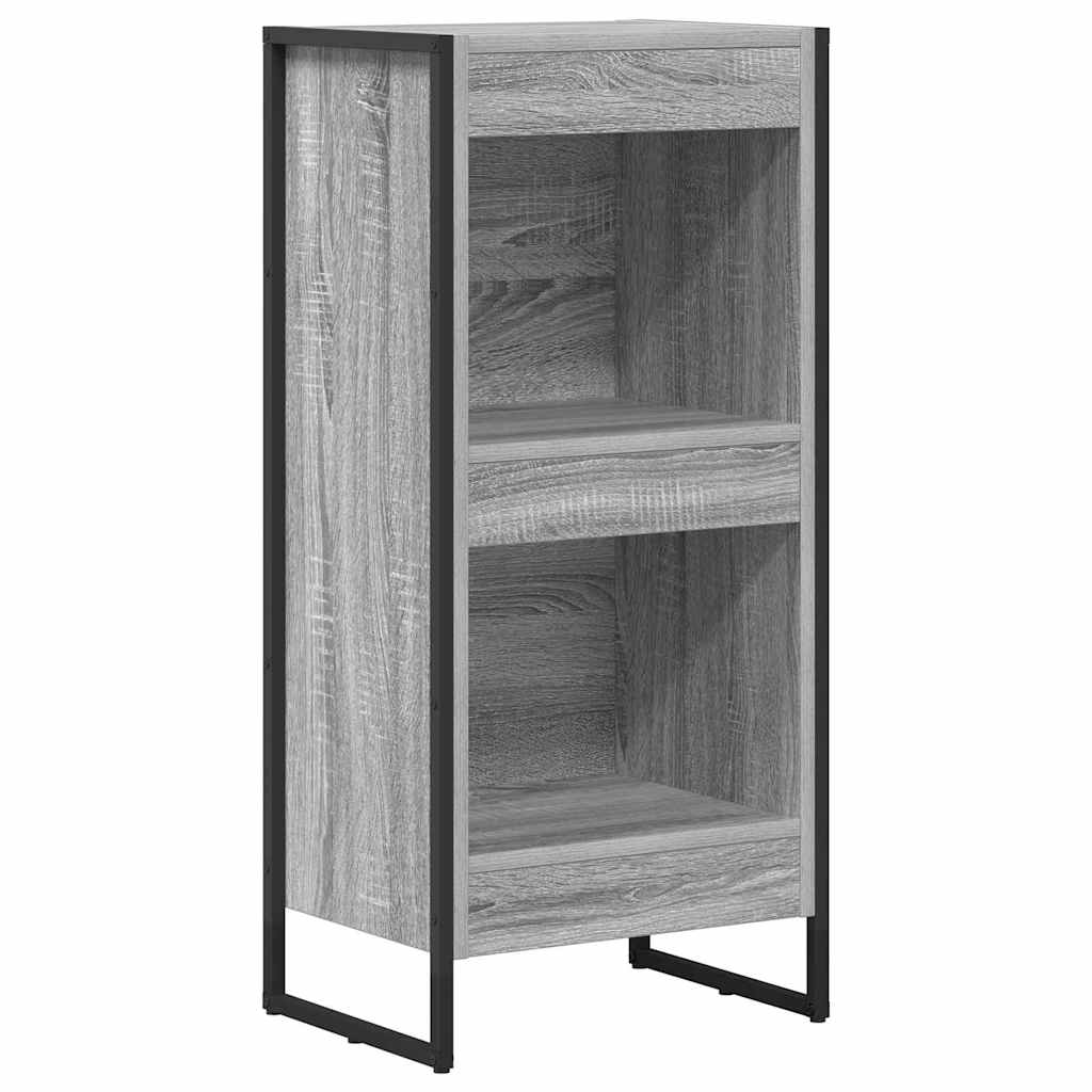 vidaXL Szafka na książki Szary Sonoma 40 x 30 x 86,5 cm