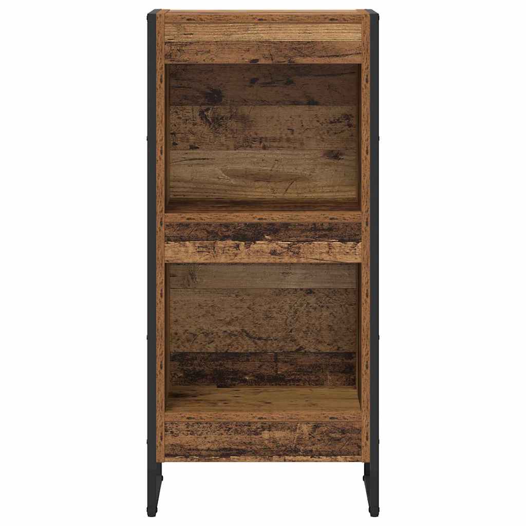 vidaXL Szafka na książki Stare drewno 40 x 30 x 86,5 cm