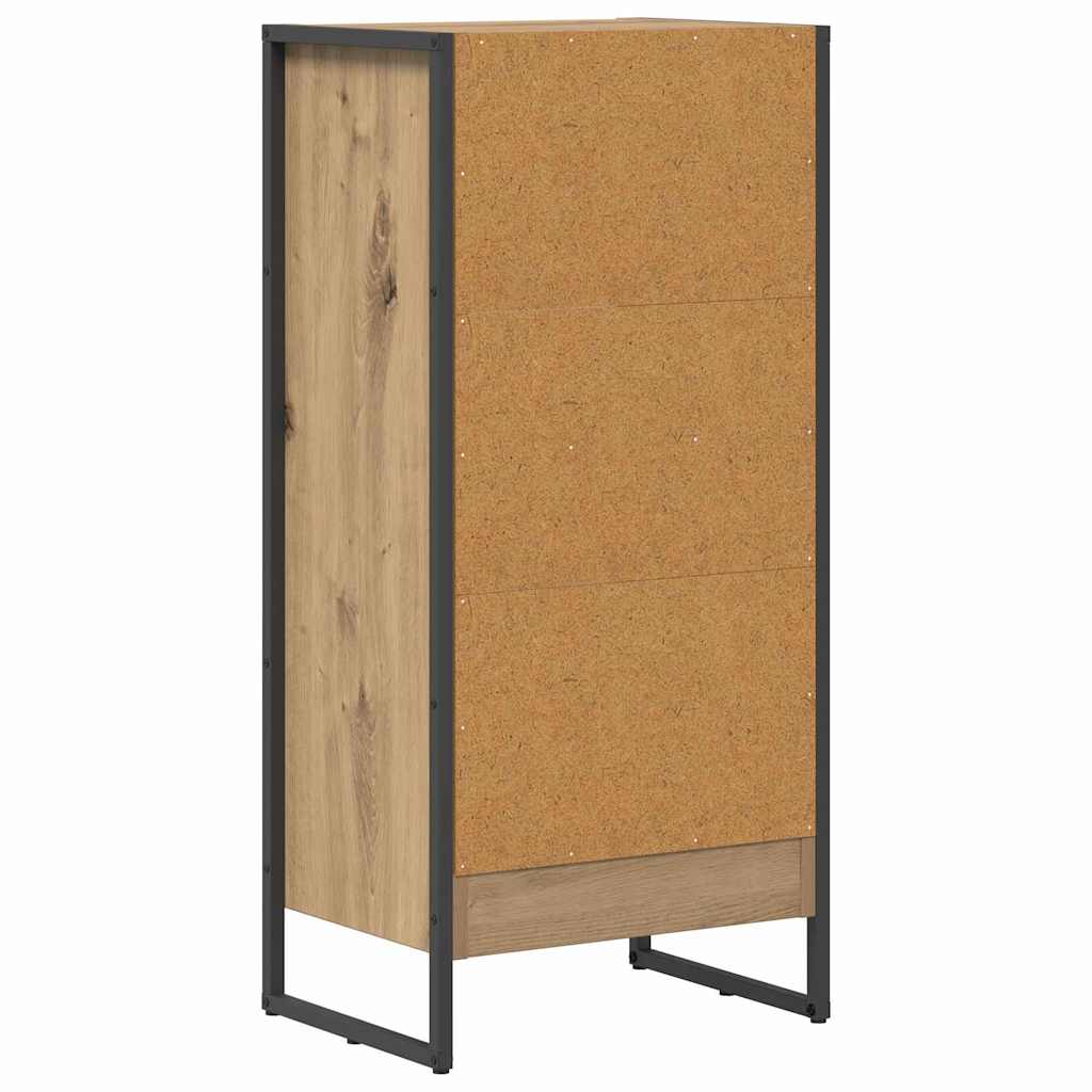 vidaXL Szafka na książki Dąb rzemieślniczy 40 x 30 x 86,5 cm