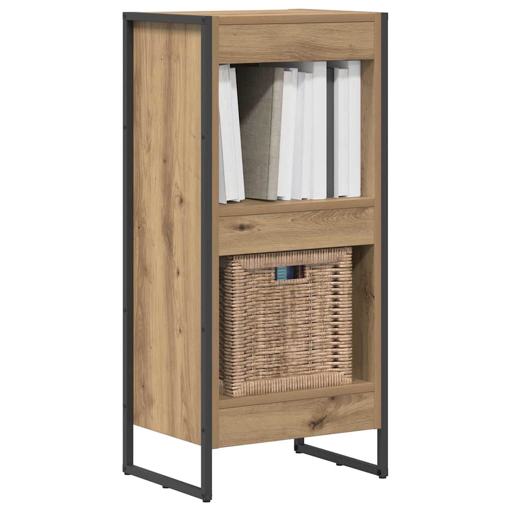 vidaXL Szafka na książki Dąb rzemieślniczy 40 x 30 x 86,5 cm