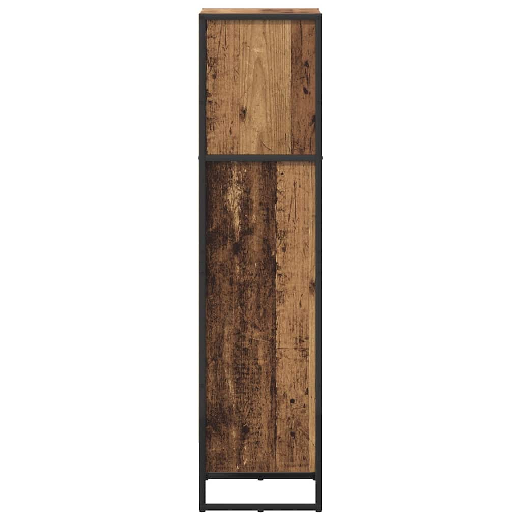 vidaXL Szafka na książki Stare drewno 40 x 30 x 121 cm
