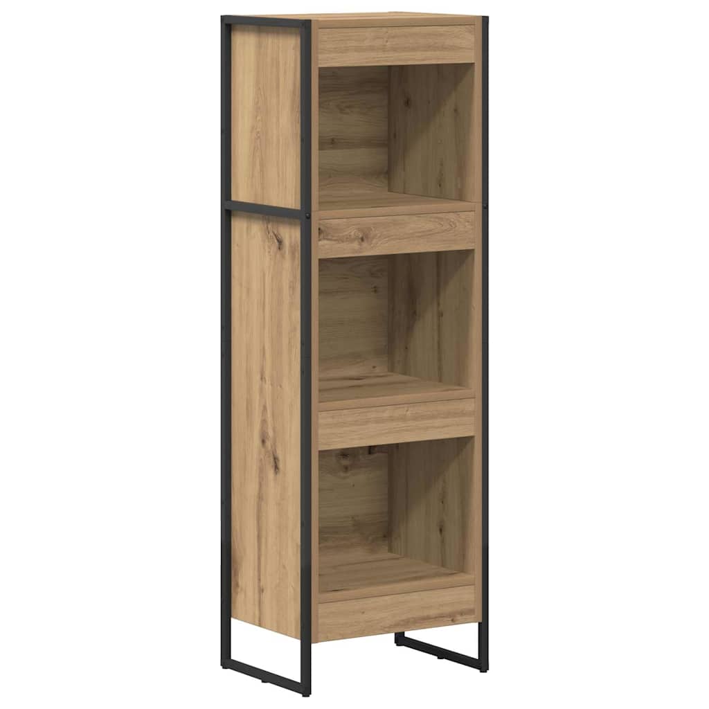 vidaXL Szafka na książki Dąb rzemieślniczy 40 x 30 x 121 cm