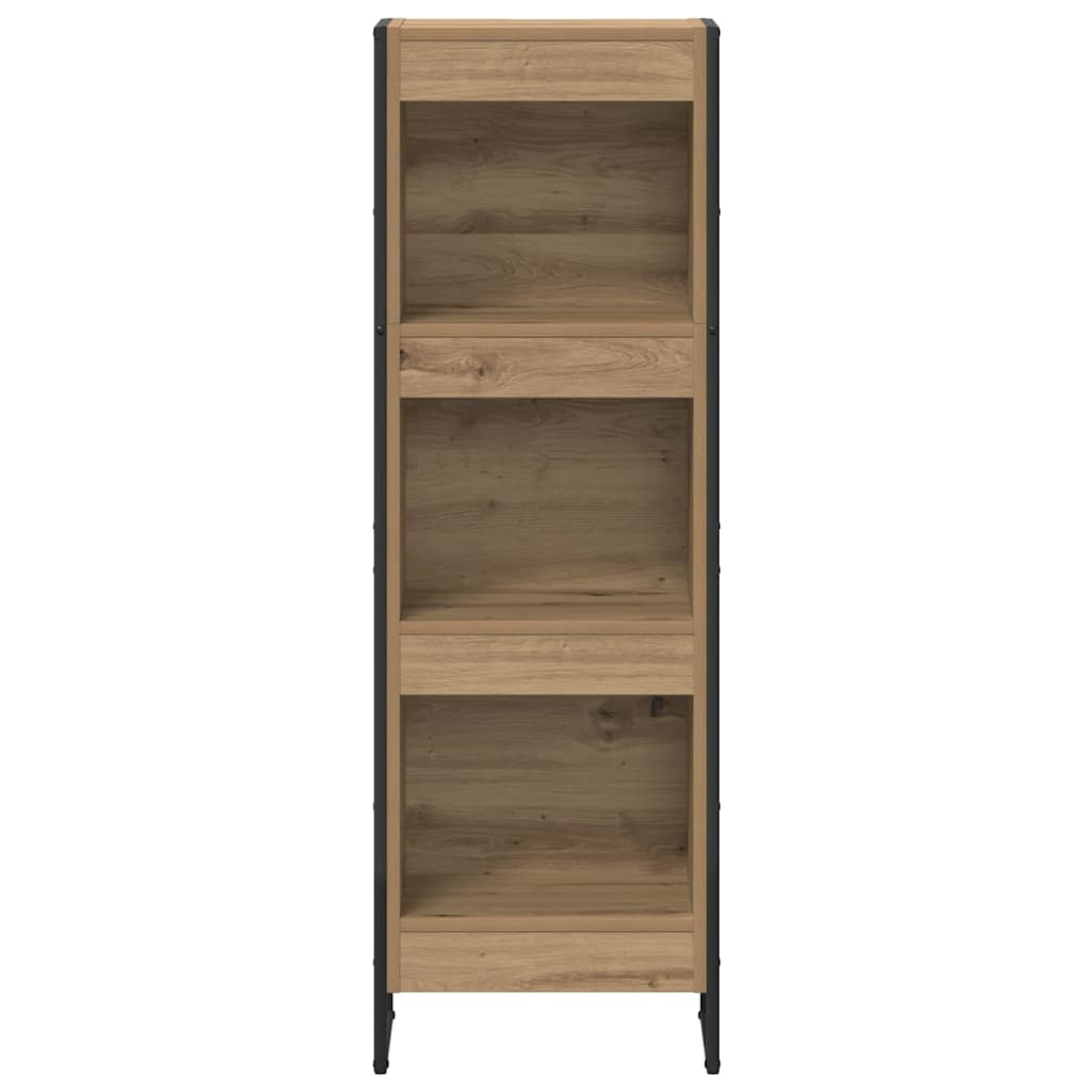 vidaXL Szafka na książki Dąb rzemieślniczy 40 x 30 x 121 cm