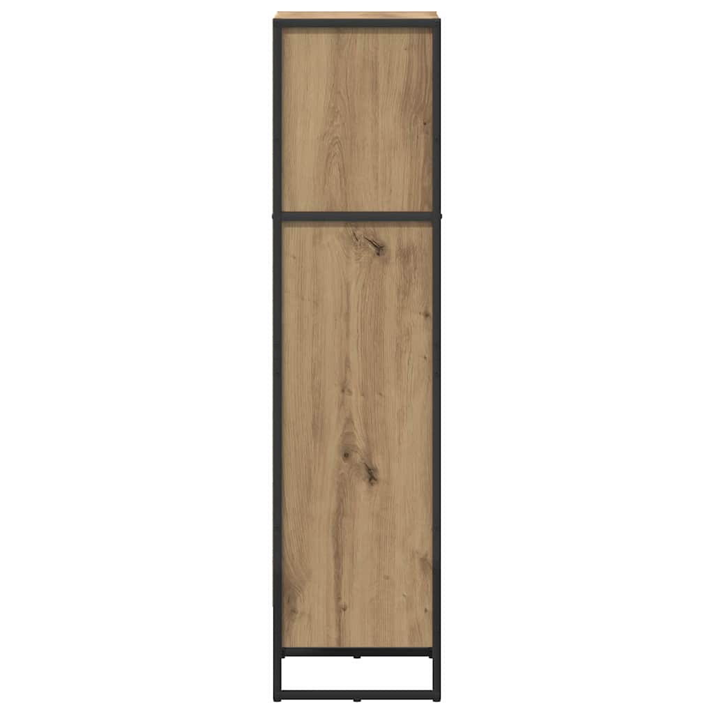 vidaXL Szafka na książki Dąb rzemieślniczy 40 x 30 x 121 cm