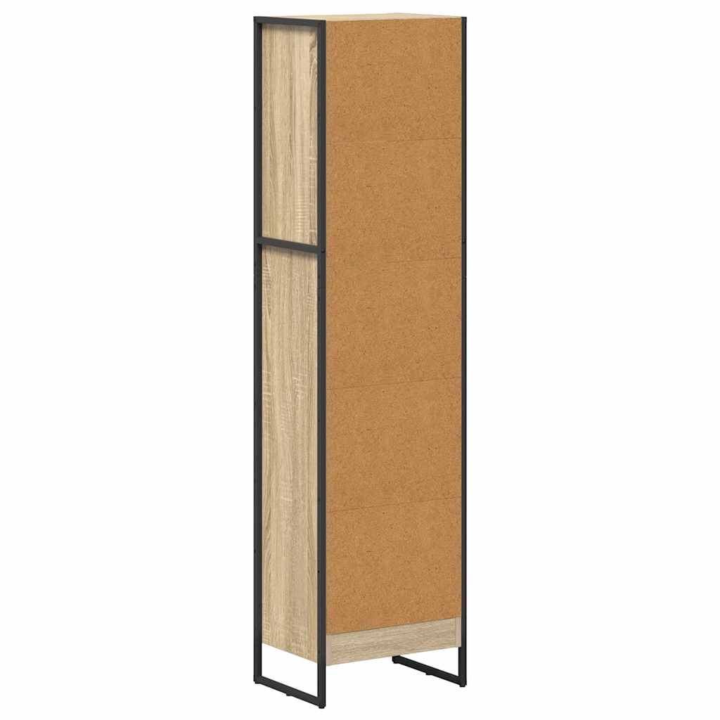 vidaXL Szafka na książki Sonoma 40 x 30 x 155 cm