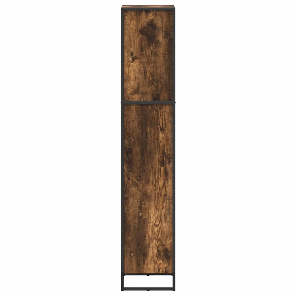 vidaXL Szafka na książki Dąb dymny 40 x 30 x 155 cm
