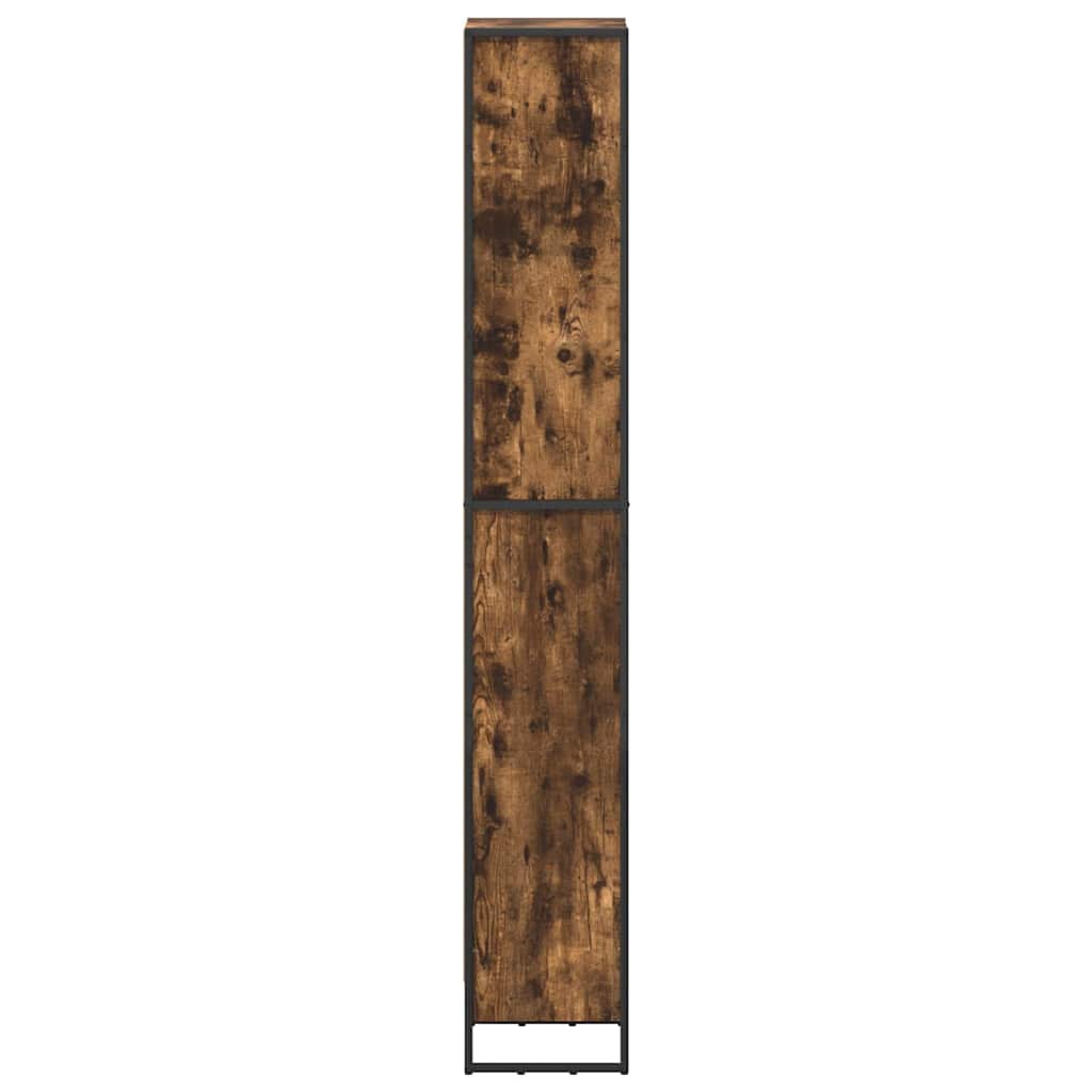 vidaXL Szafka na książki Dąb dymny 40 x 30 x 189,5 cm