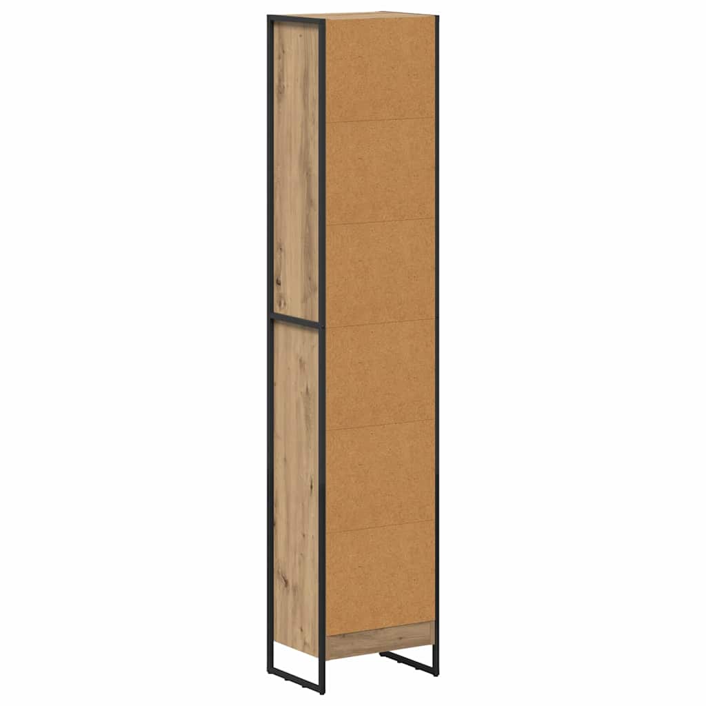 vidaXL Szafka na książki Dąb rzemieślniczy 40 x 30 x 189,5 cm