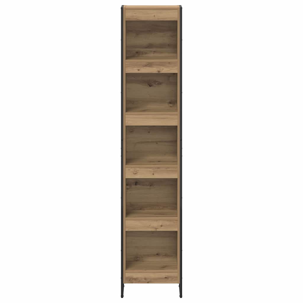 vidaXL Szafka na książki Dąb rzemieślniczy 40 x 30 x 189,5 cm