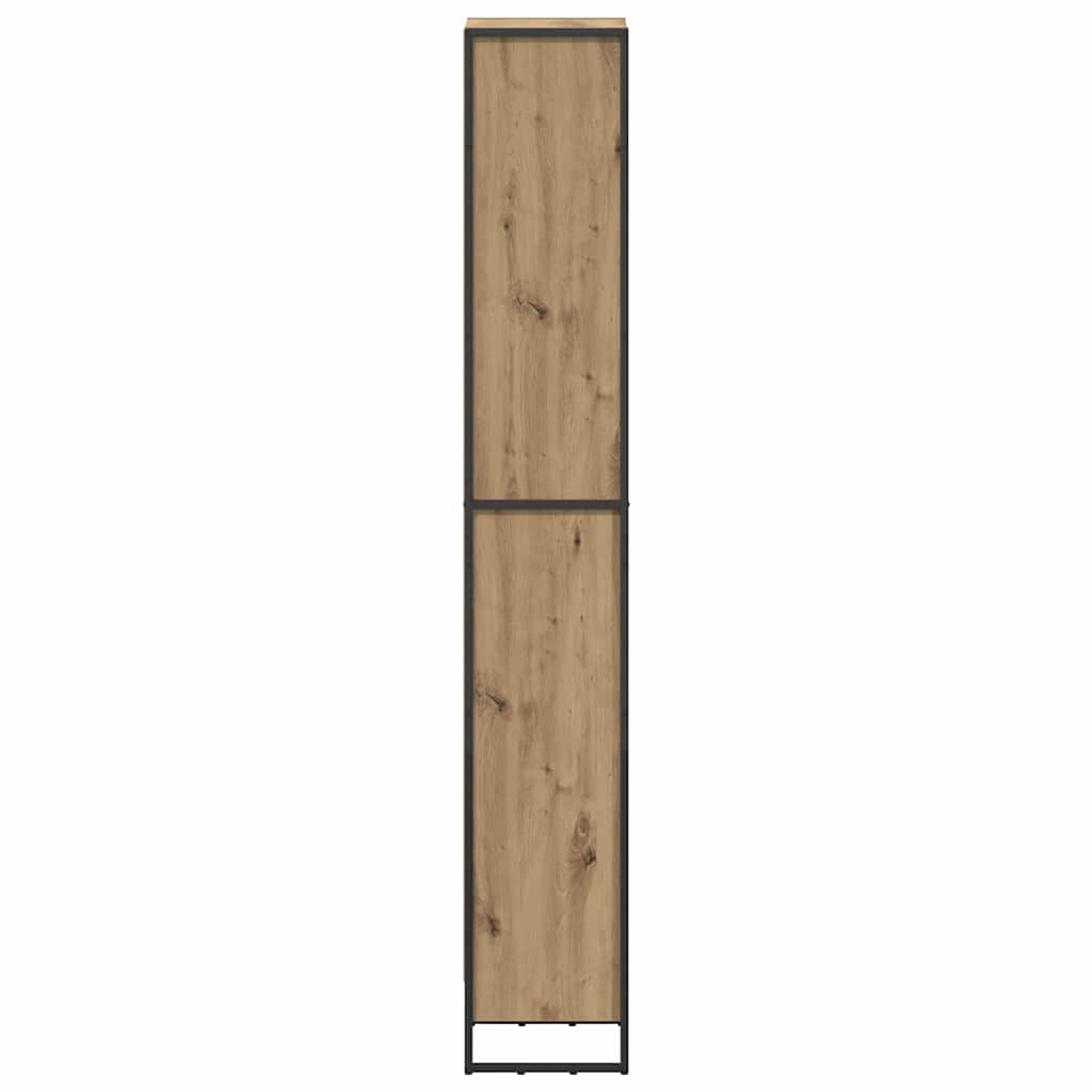 vidaXL Szafka na książki Dąb rzemieślniczy 40 x 30 x 189,5 cm
