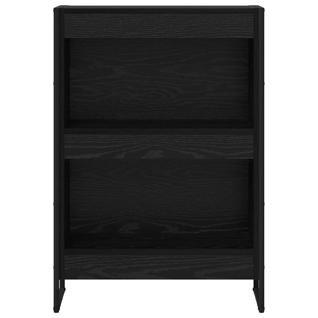 vidaXL Szafka na książki Czarny Dąb 60 x 30 x 86,5 cm