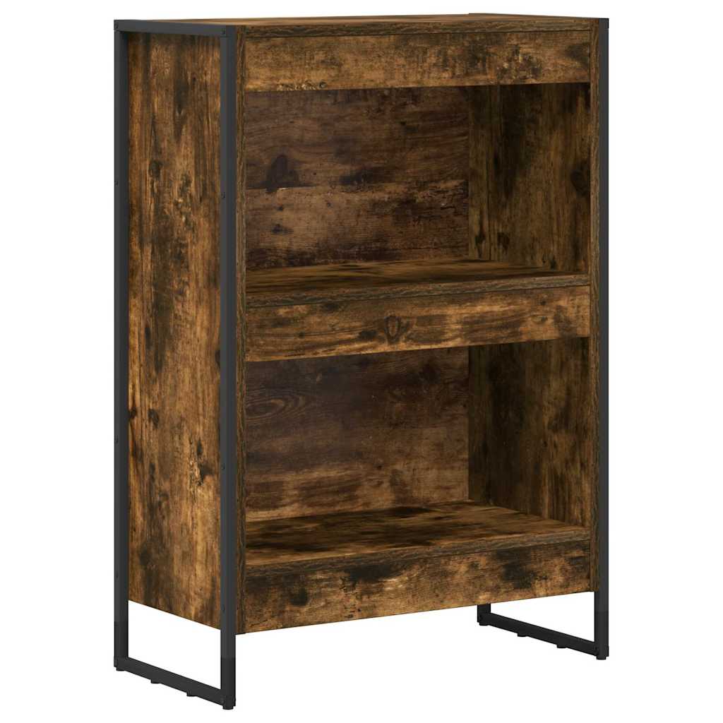 vidaXL Szafka na książki Dąb dymny 60 x 30 x 86,5 cm